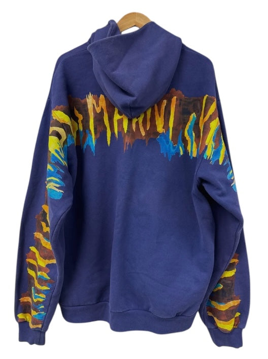 Marni Graffiti Logo Hoodie Pre Owned