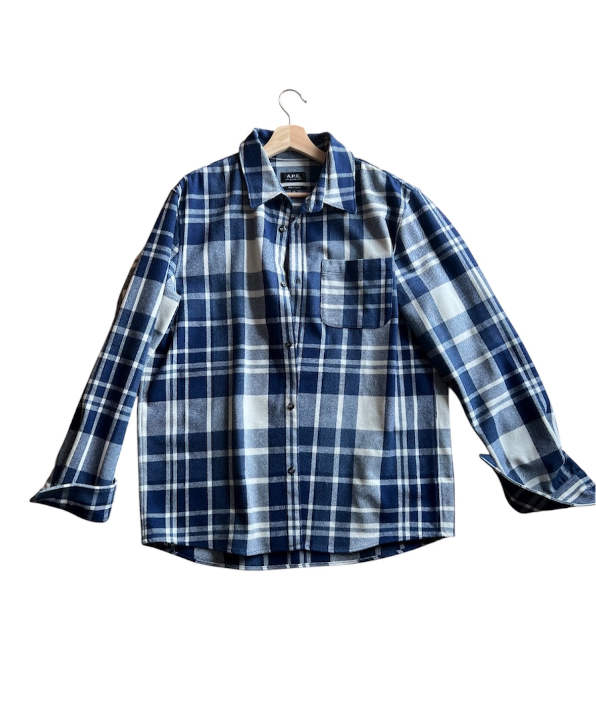 A.P.C Pre owned Plaid Button up