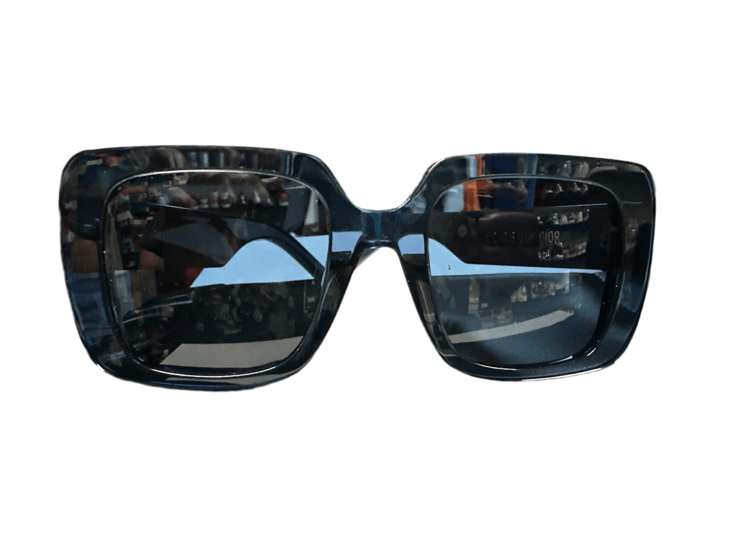 Christian Dior Wildior Women’s Glasses Pre-Owned Blue