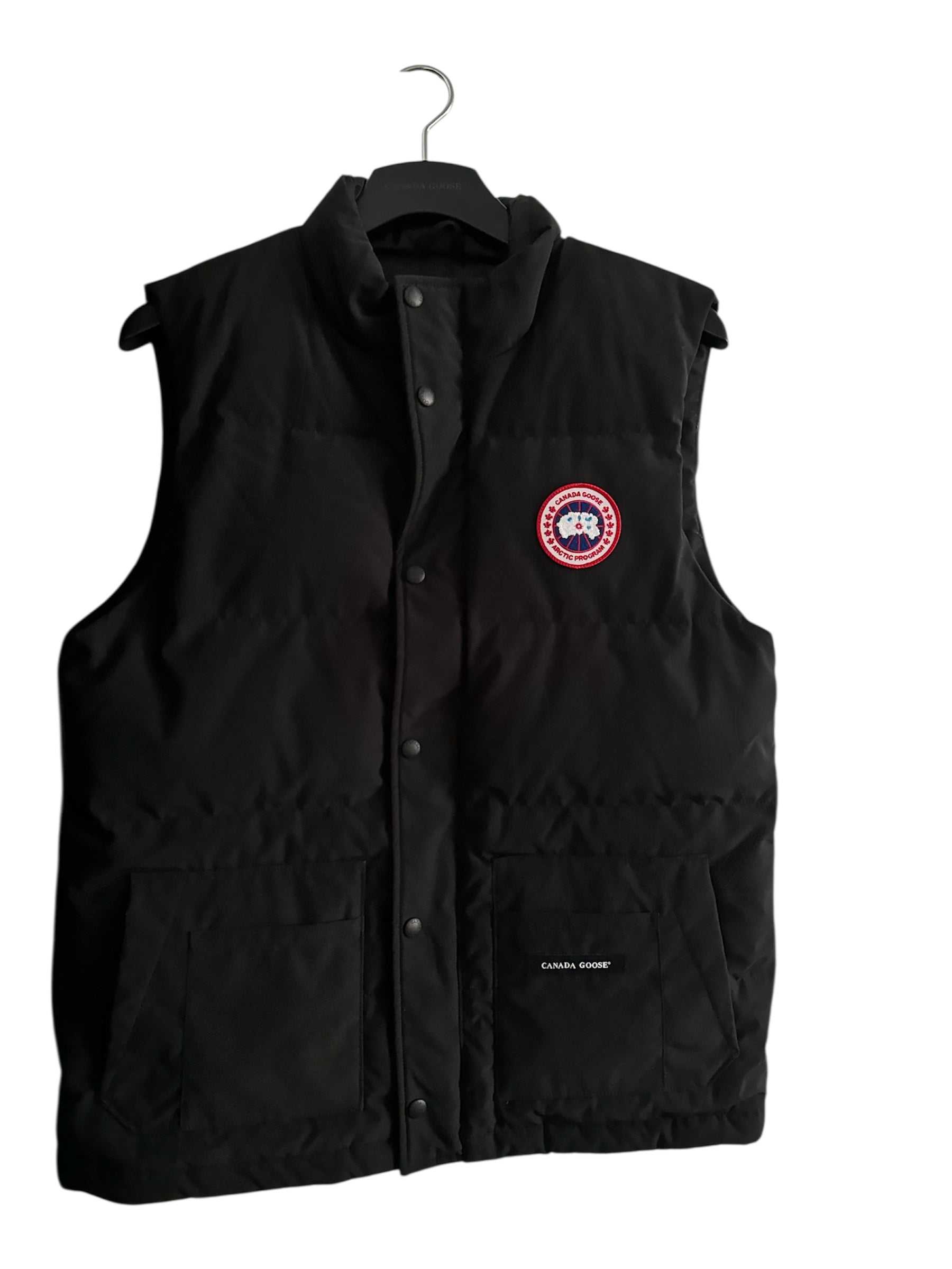 Canada Goose Freestyle Vest Size Medium Pre Owned Black – The 