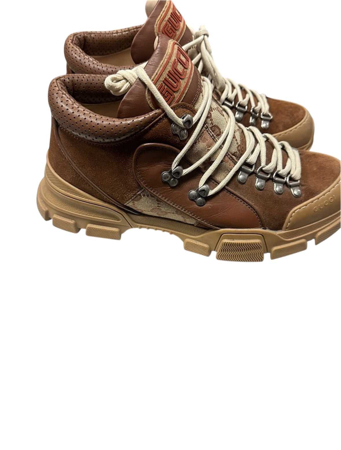 Gucci Flashtrek New Size 11 tan - The Valley Closet