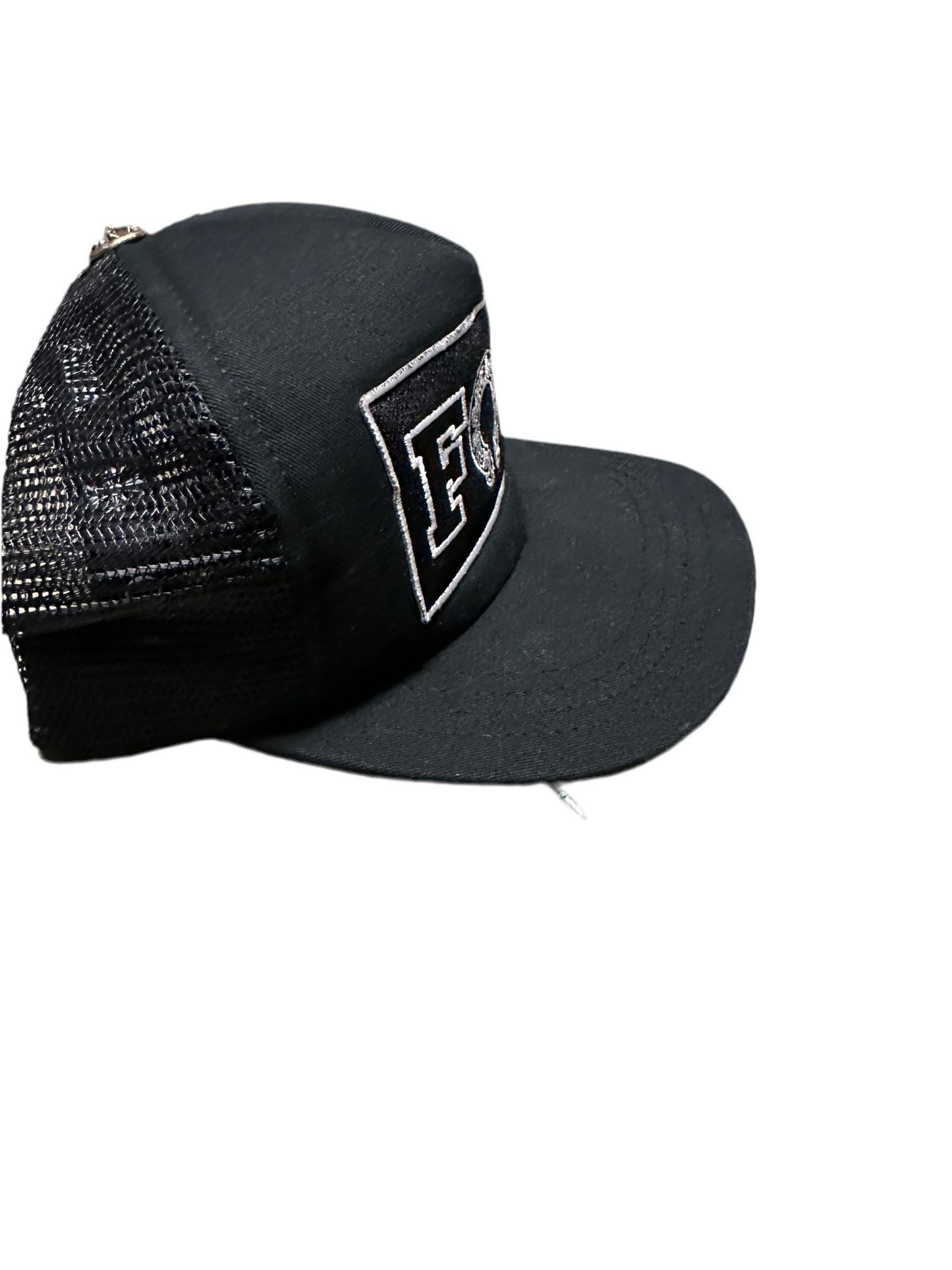 Chrome Hearts FOTI Logo Trucker Snap Back Pre Owned