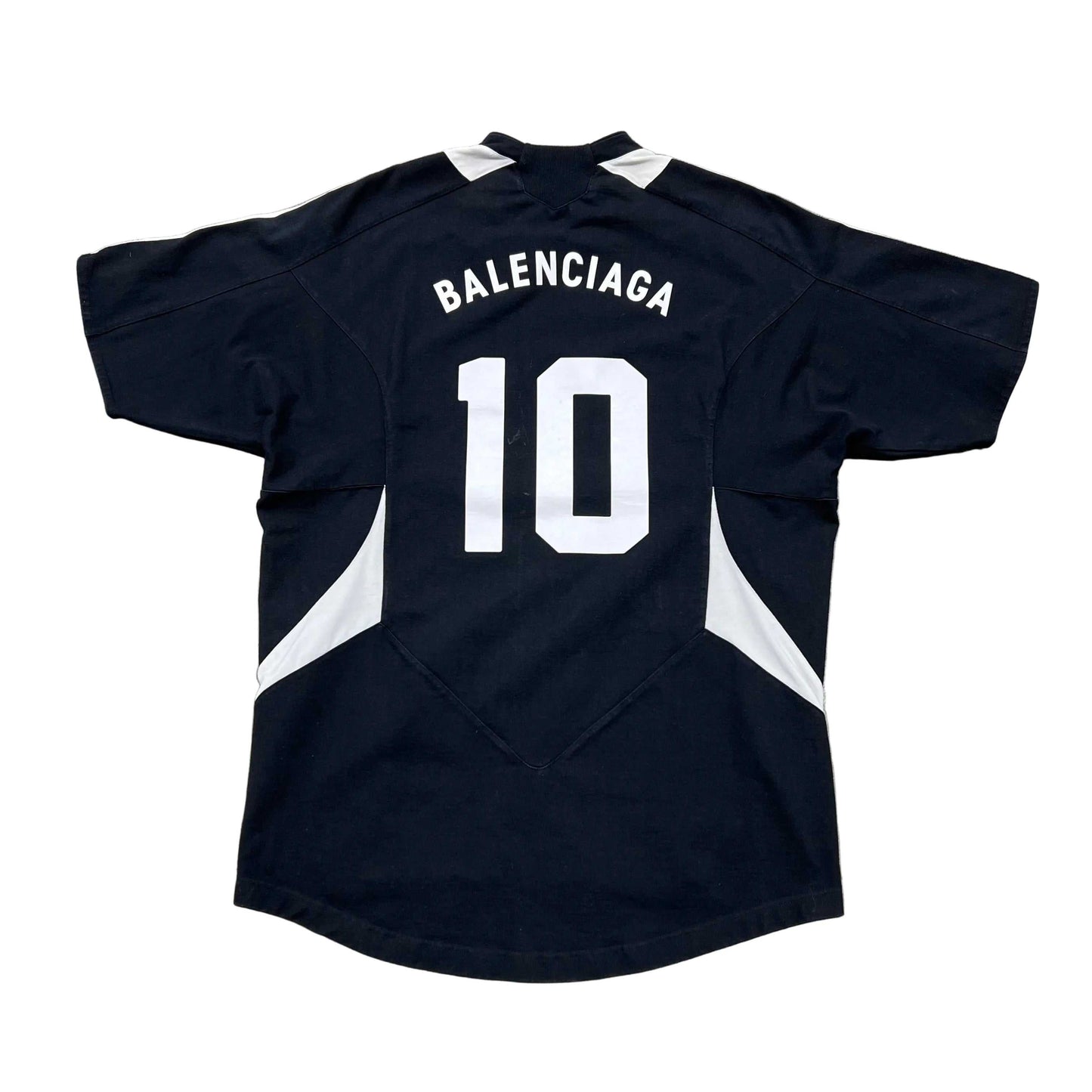 Balenciaga Athletics Pre Owned Soccer Jersey Large - The Valley Closet