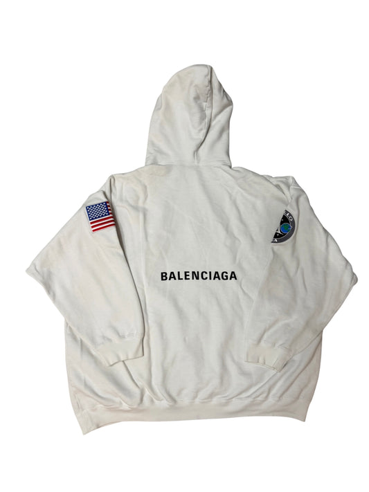 Balenciaga x NASA Hoodie Pre owned Xs over sized