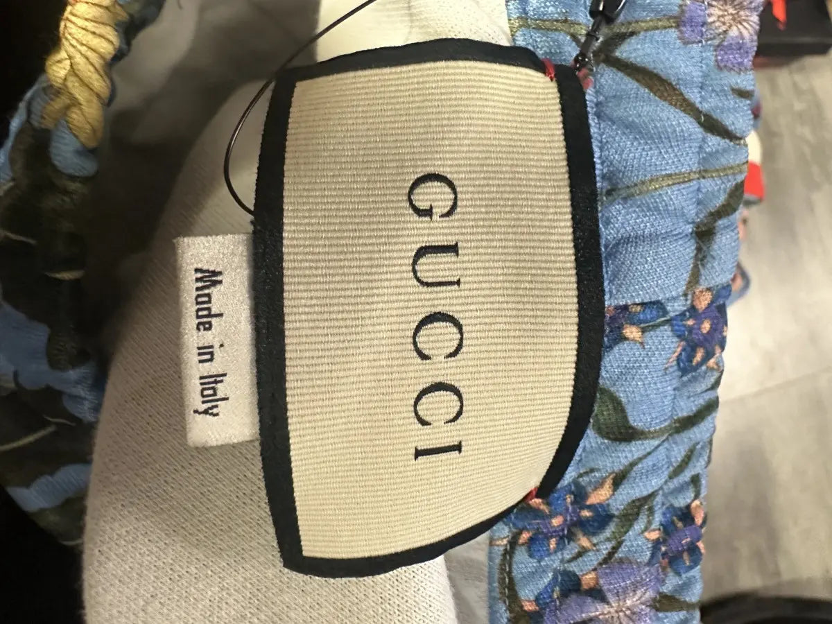 Gucci floral track pants pre owned size small - The Valley Closet
