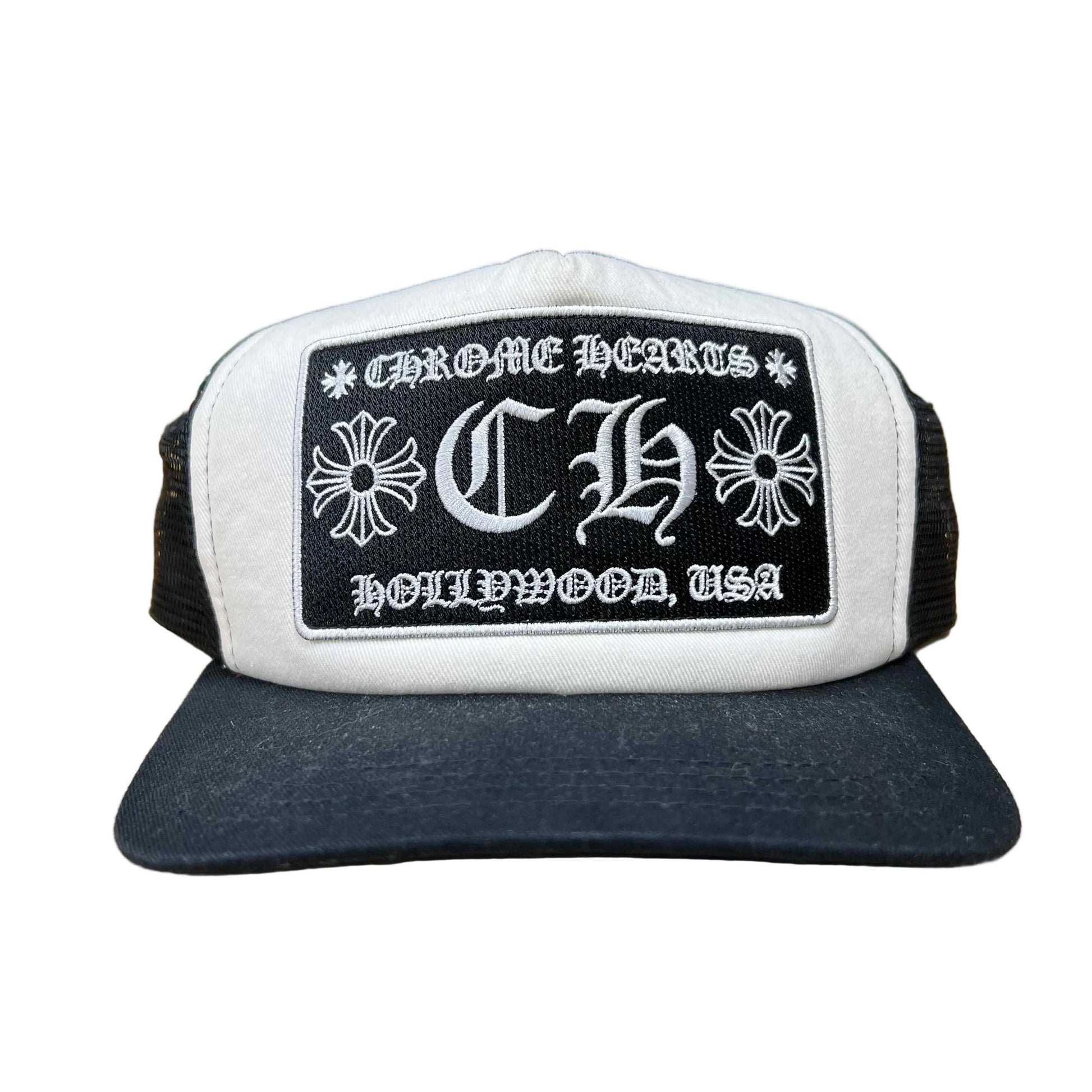 Chrome Hearts Ch Logo Trucker Cap 1