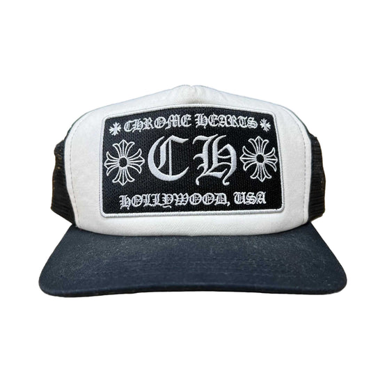 Chrome Hearts Ch Logo Trucker Cap 1