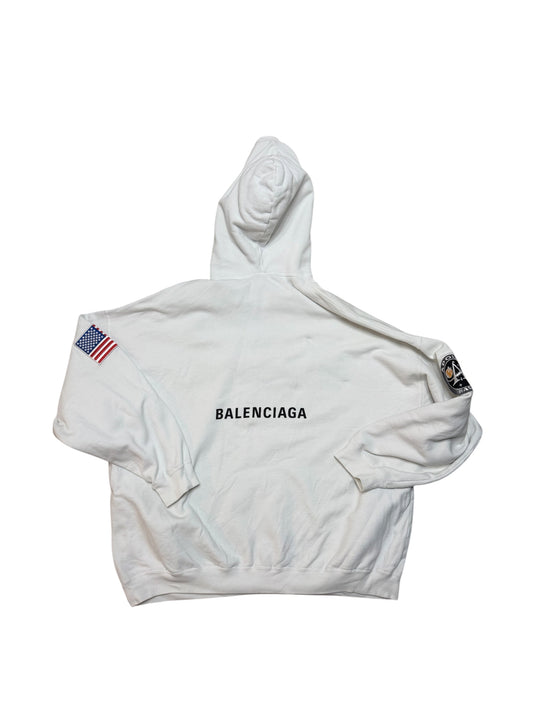 Balenciaga x NASA Hoodie Pre owned Xs over sized