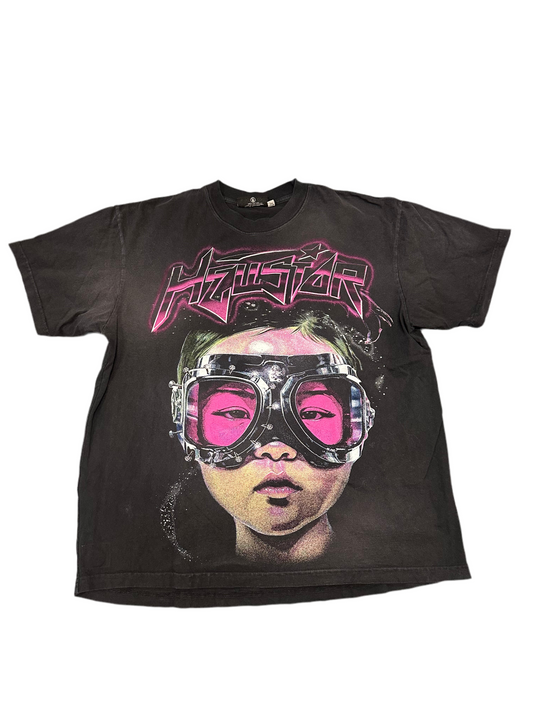 Hellstar future Goggles T Shirt Xl Pre owned - The Valley Closet