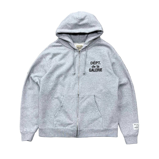 Gallery dept French logo hoodie pre owned medium - The Valley Closet
