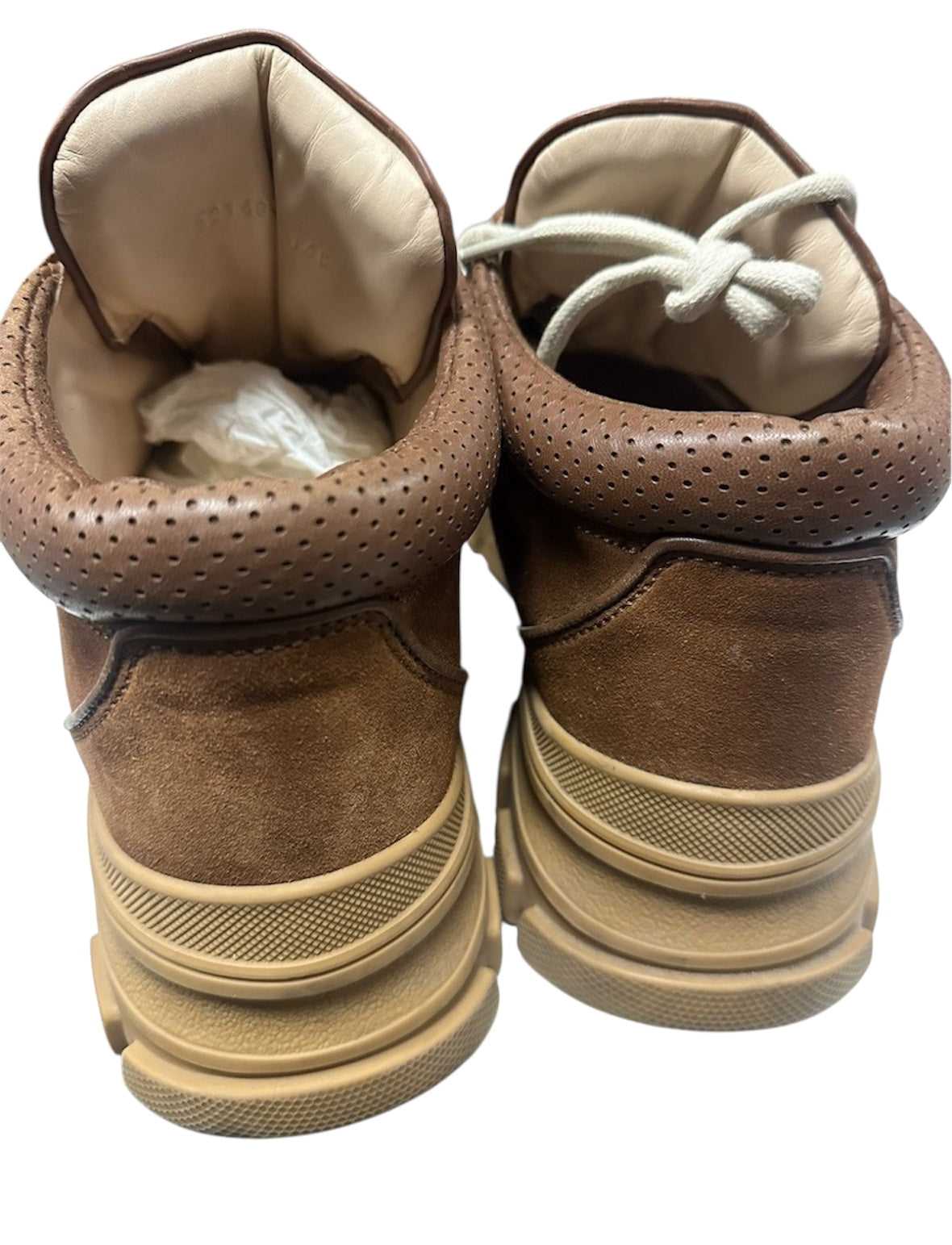 Gucci Flashtrek New Size 11 tan - The Valley Closet