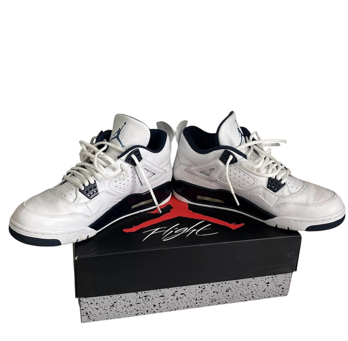 Jordan 4 Columbia Blue Pre owned 11 With Box - The Valley Closet