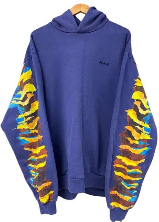Marni Graffiti Logo Hoodie Pre Owned