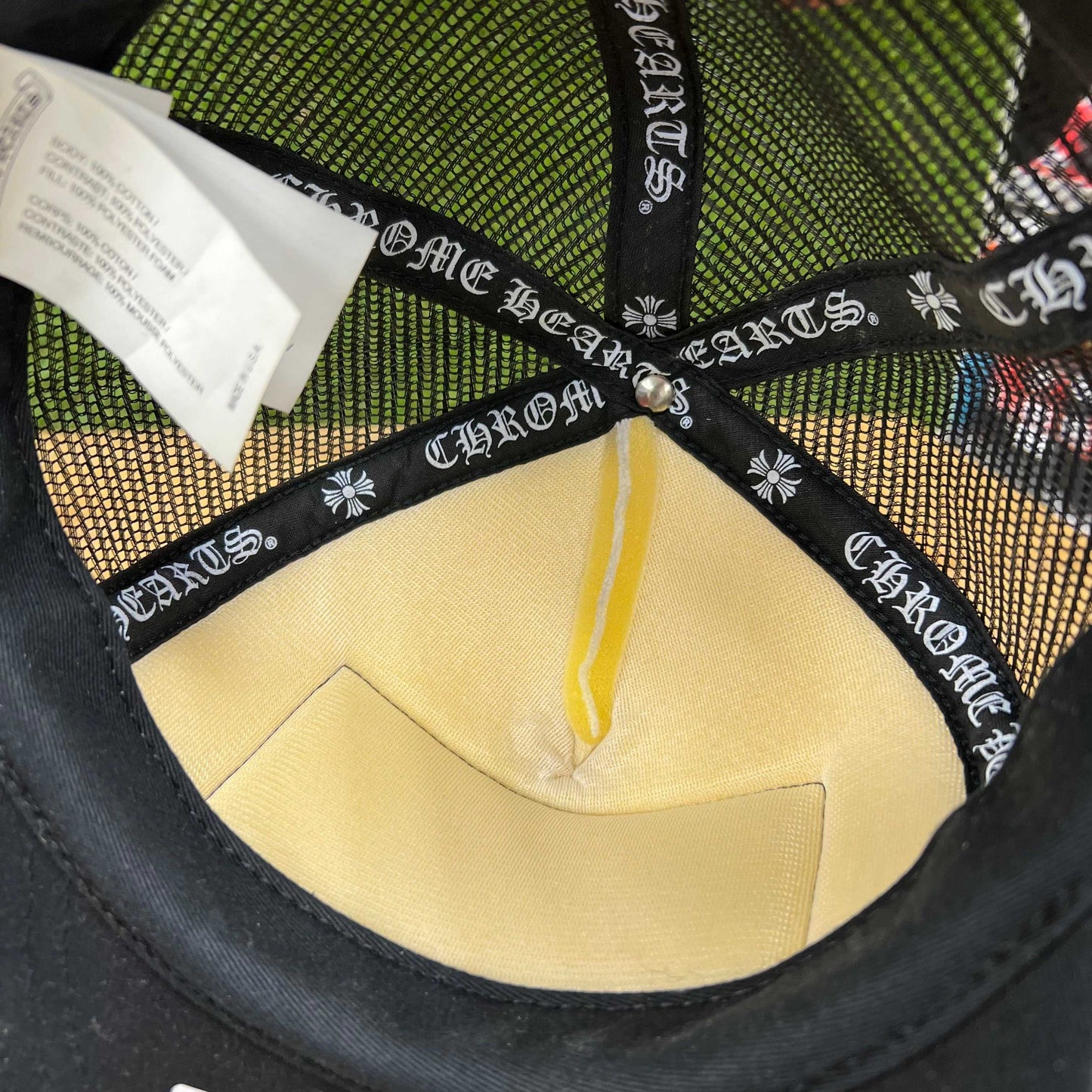 Chrome Hearts Ch Logo Trucker Cap 3