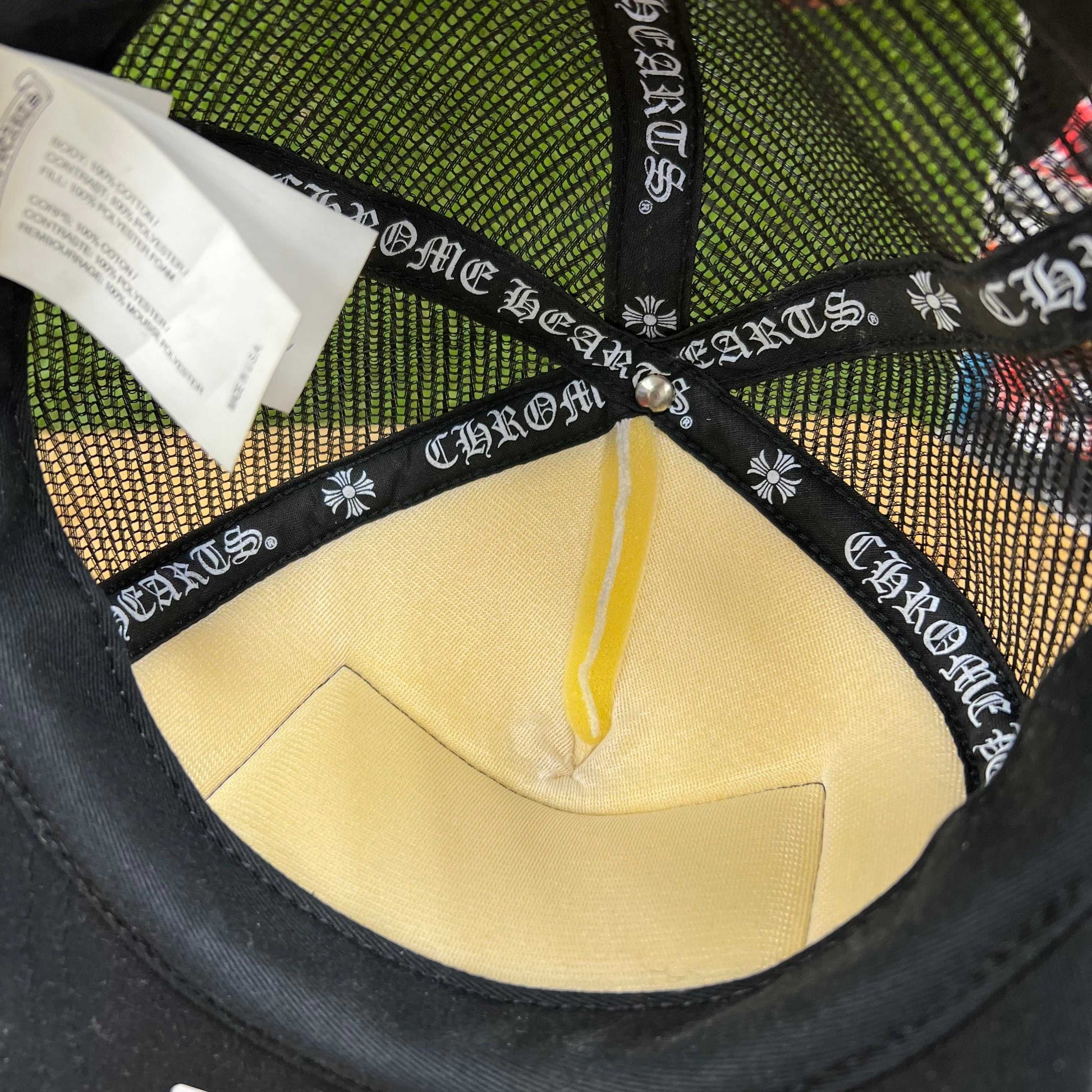 Chrome Hearts Ch Logo Trucker Cap 3