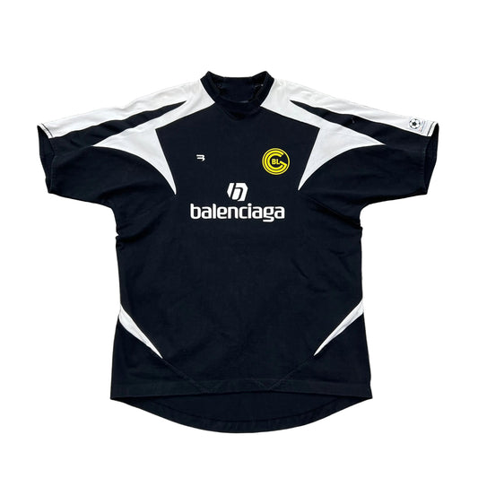 Balenciaga Athletics Pre Owned Soccer Jersey Large