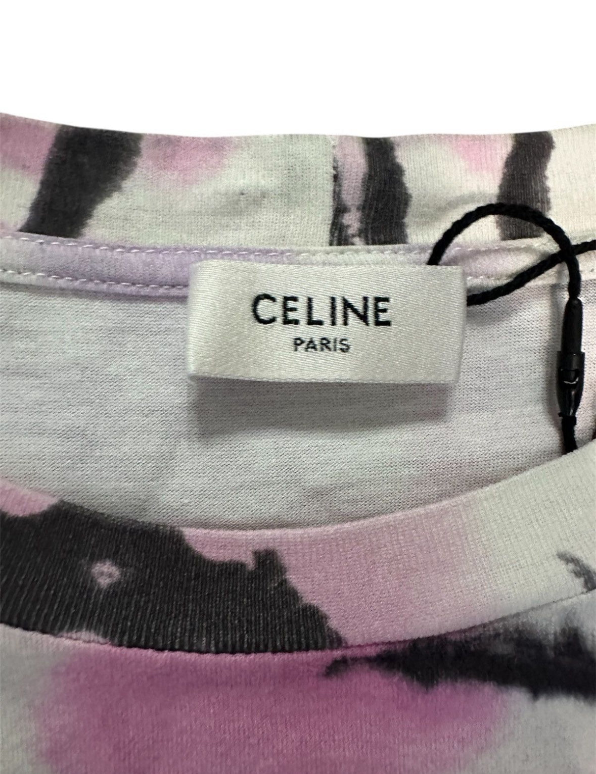 Celine Tie Dye T-Shirt Pre owned Small - The Valley Closet