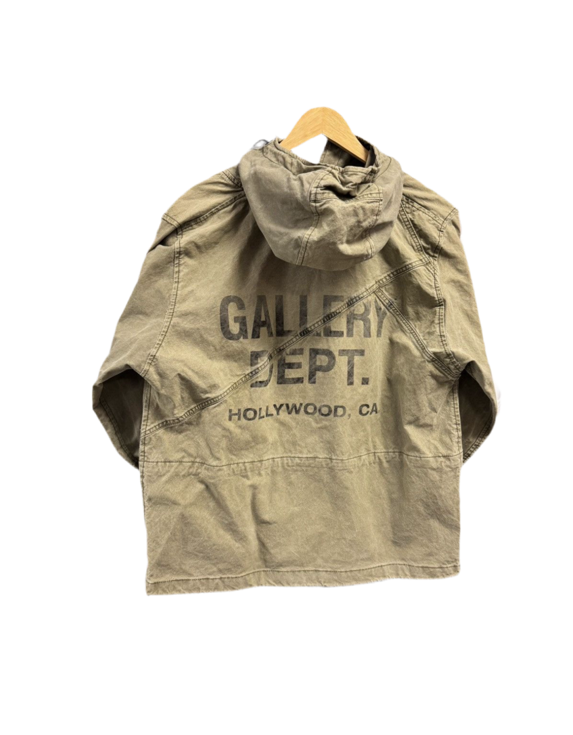 Gallery Dept Army Anorak Small Pre Owned Tan - The Valley Closet