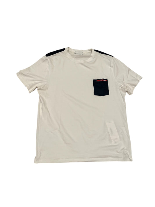 Prada Milano Nylon Pocket T shirt Pre owned Large