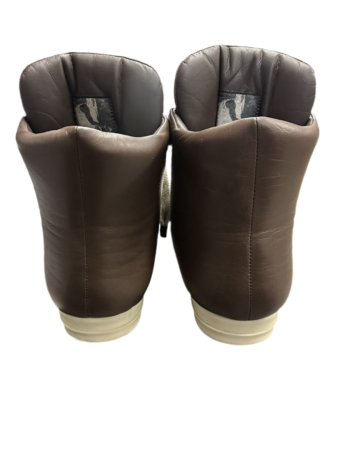 Rick Owens Jumbo Brown High Pre Owned Size 10.5 - The Valley Closet