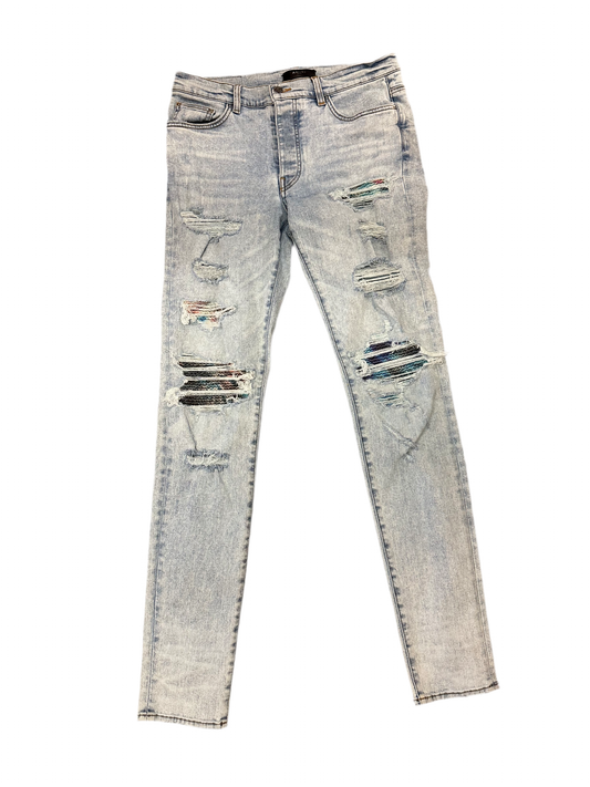 Amiri Mx1 tie dye Pre owned size 34 - The Valley Closet