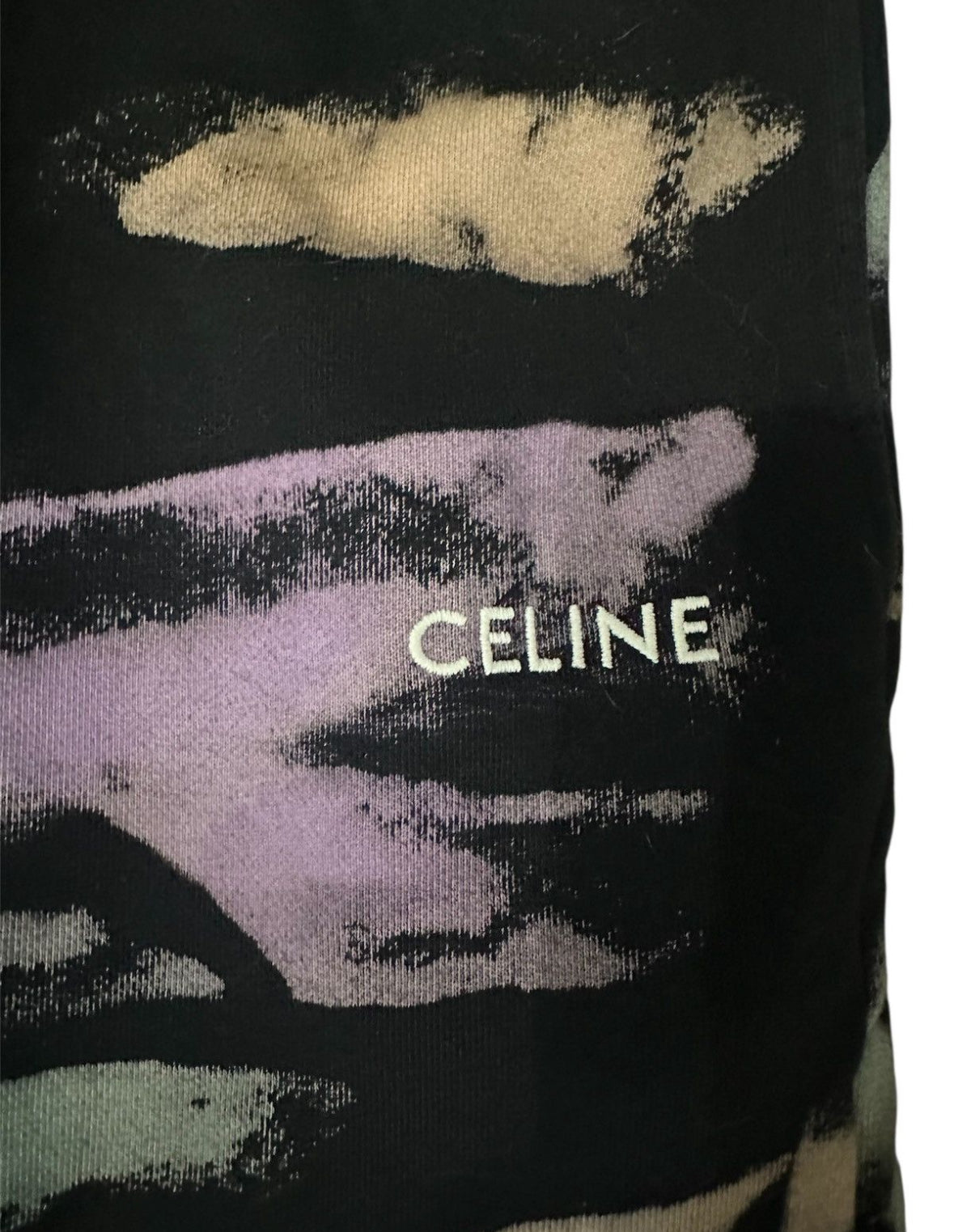 Celine Tie Dye Sweatpants Medium Pre Owned - The Valley Closet