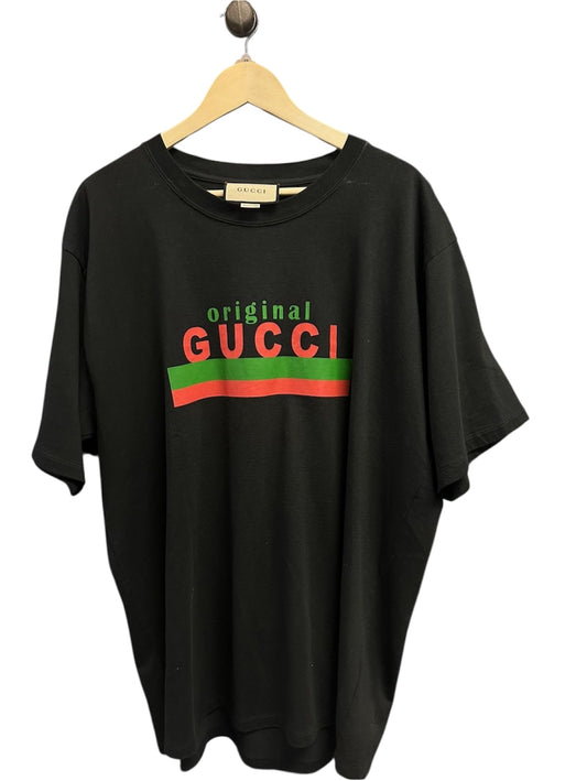 Gucci Original Gucci Logo T-Shirt XXL New - The Valley Closet