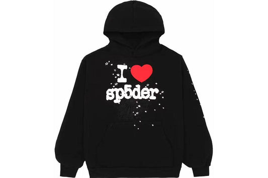 I-love-spider-hoodie