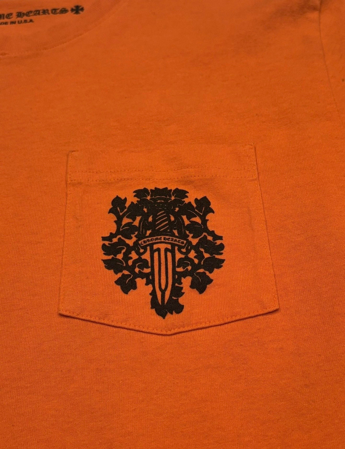 Chrome Hearts Vine Dagger Orange  Pre Owned Size Small
