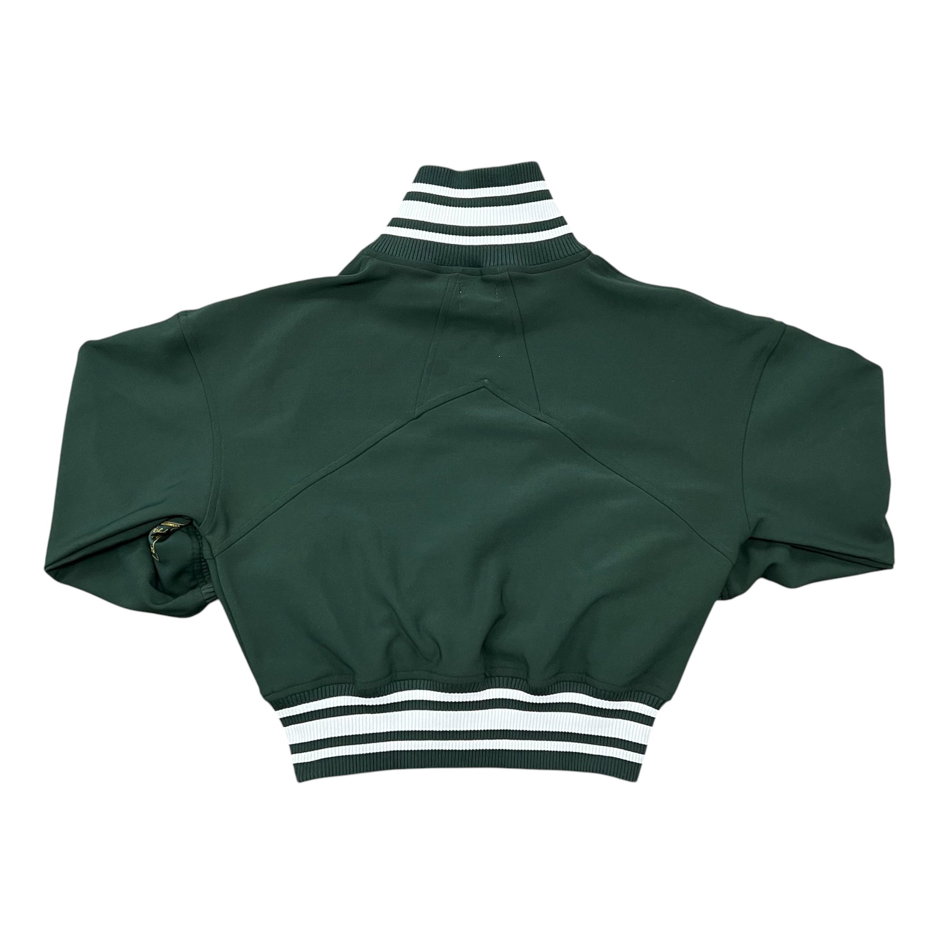 Rhude College Logo Green Track Jacket Size Small Pre owned - The Valley Closet