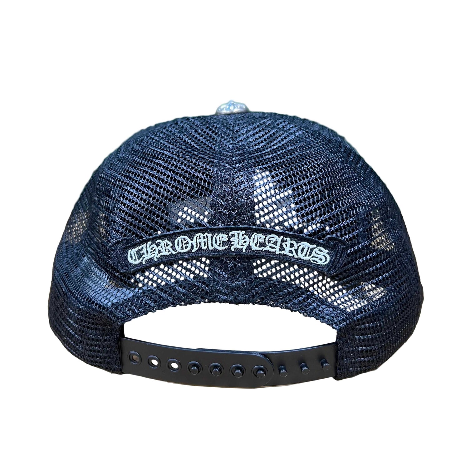 Chrome hearts triple cross trucker hat 2