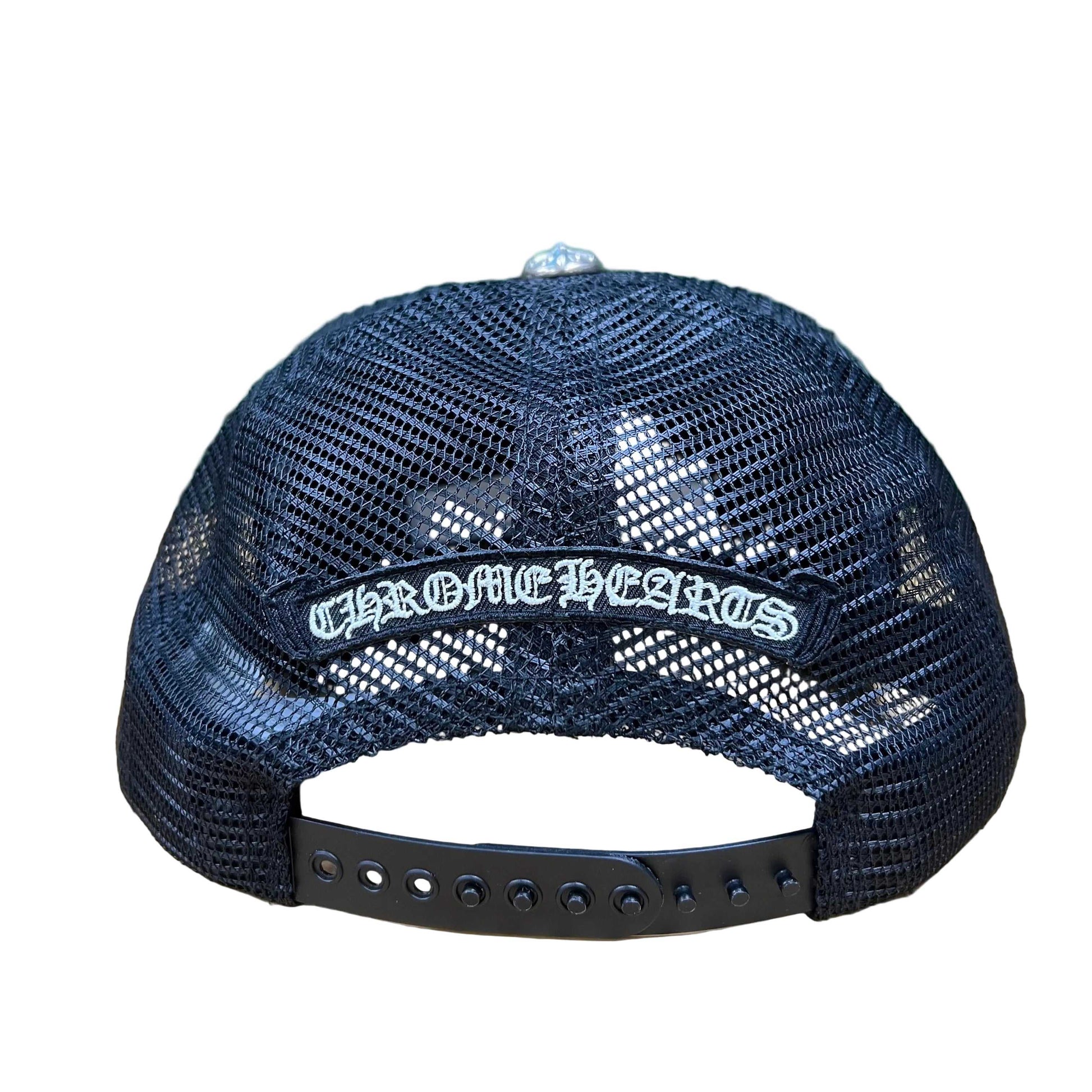 Chrome hearts triple cross trucker hat 2