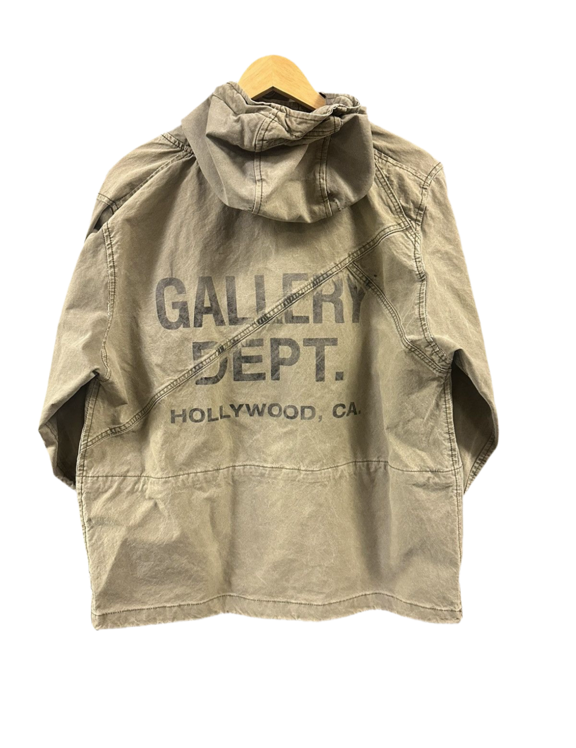 Gallery Dept Army Anorak Small Pre Owned Tan - The Valley Closet