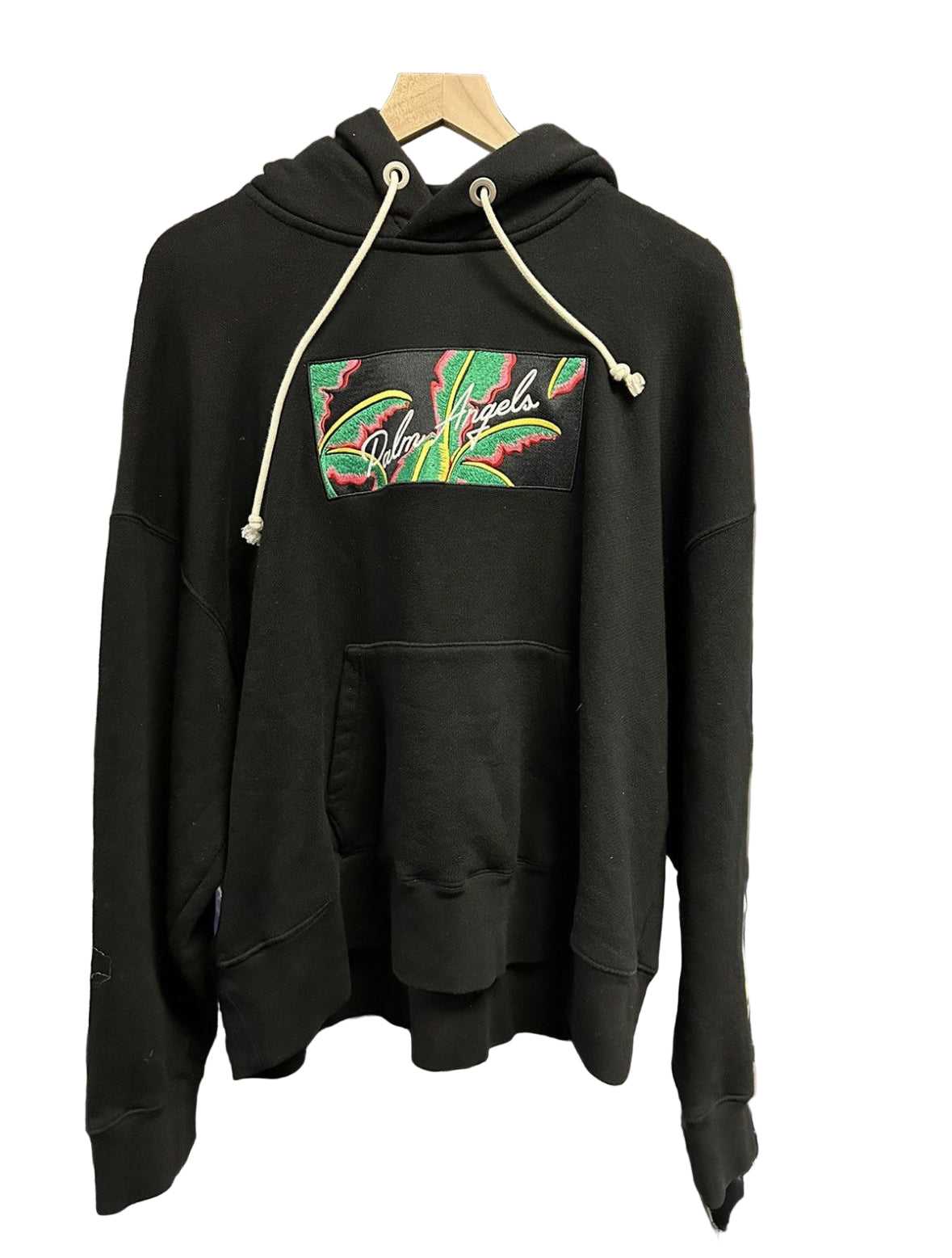 Palm Angels Palm Tree Hoodie Pre Owned Small - The Valley Closet