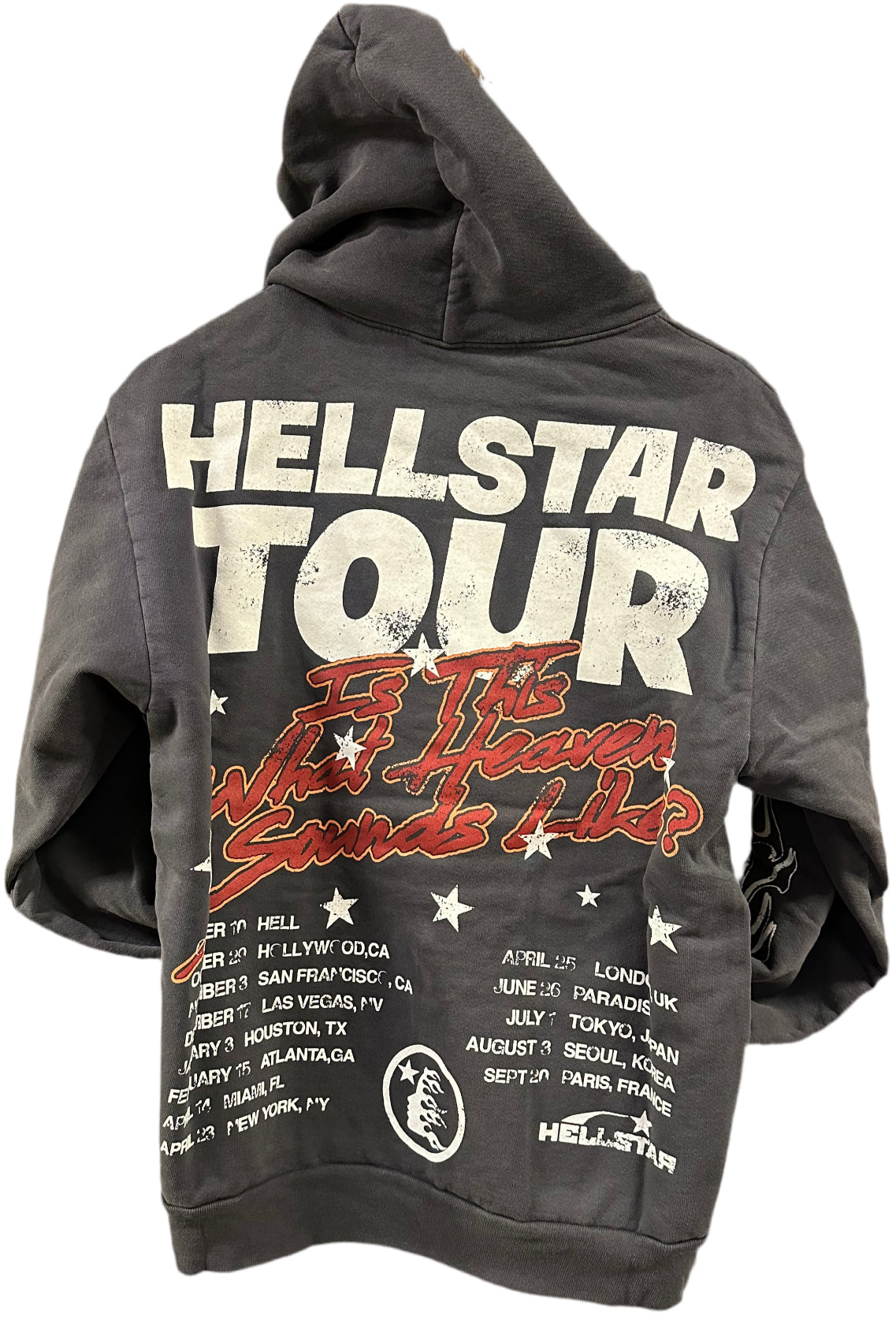 Hellstar Tour hoodie New size small - The Valley Closet