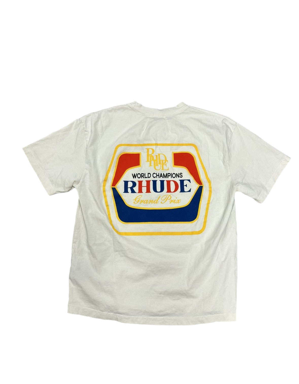 Rhude R logo T-Shirt Pre owned Size Small - The Valley Closet