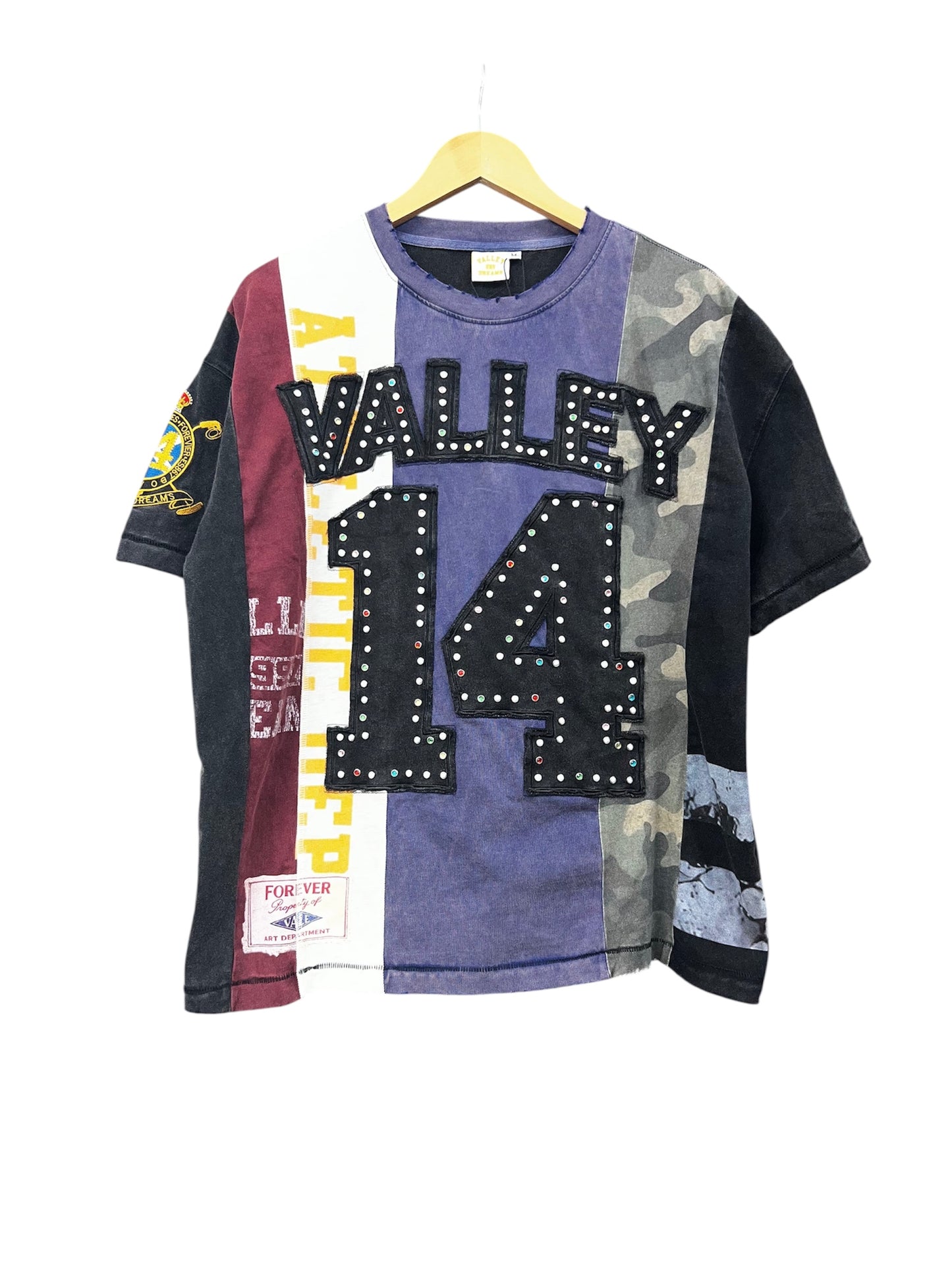 Valley Vale Studded 14 Tee Shirt Medium Pre Owned