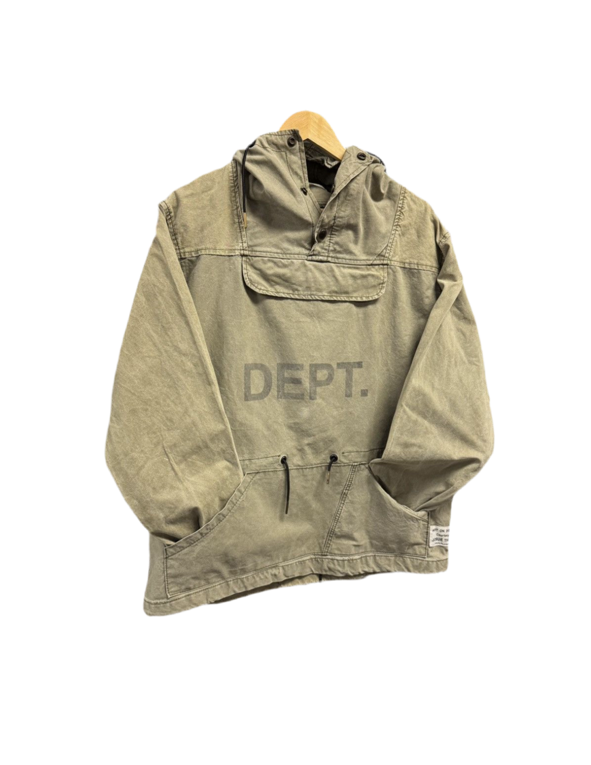 Gallery Dept Army Anorak Small Pre Owned Tan - The Valley Closet