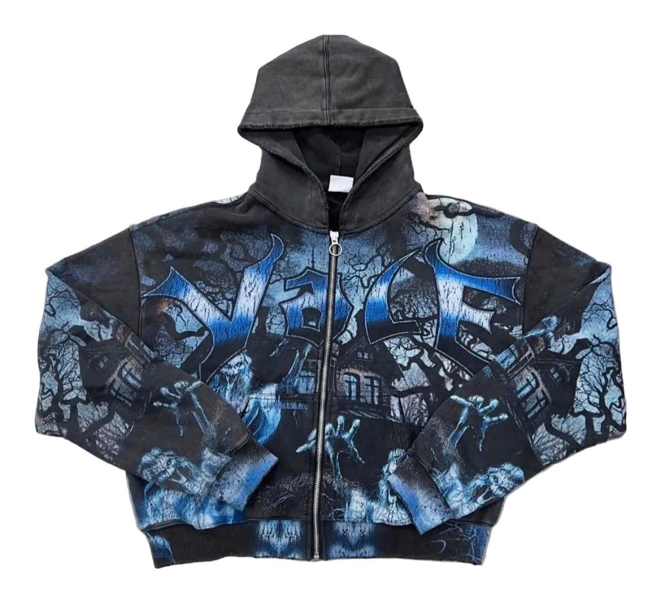 Pre-owned XL Vale Casper hoodie from The Valley Closet, showing the full front view with a soft fabric and casual fit.