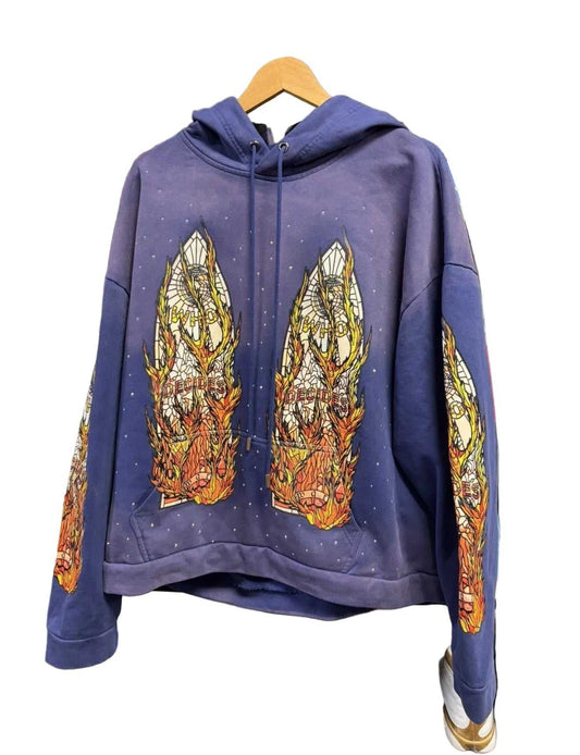 Who Decides War Flaming Windows Pre owned Xl Purple - The Valley Closet