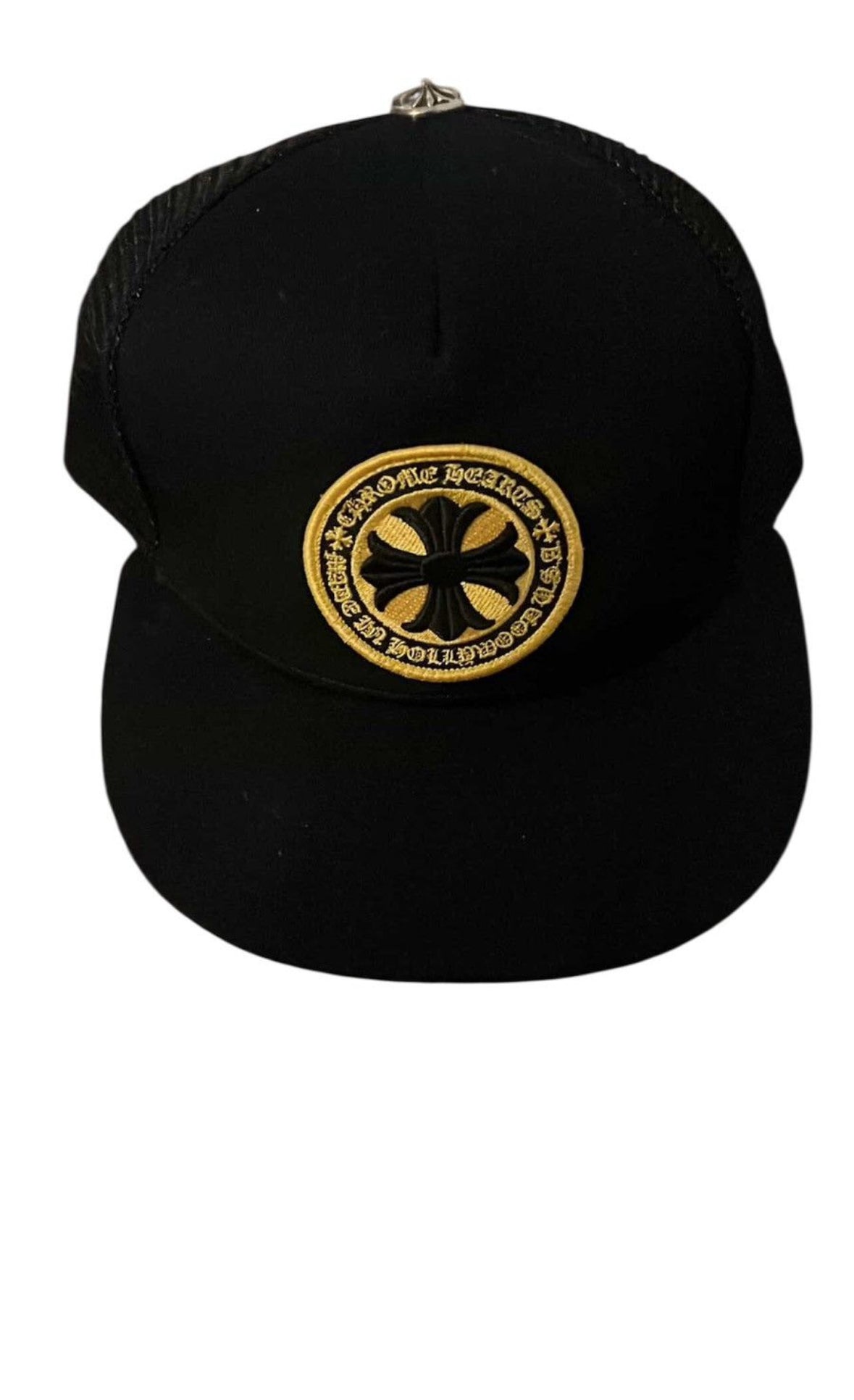 Chrome Hearts Cross Logo Pre Owned Trucker Hat - The Valley Closet