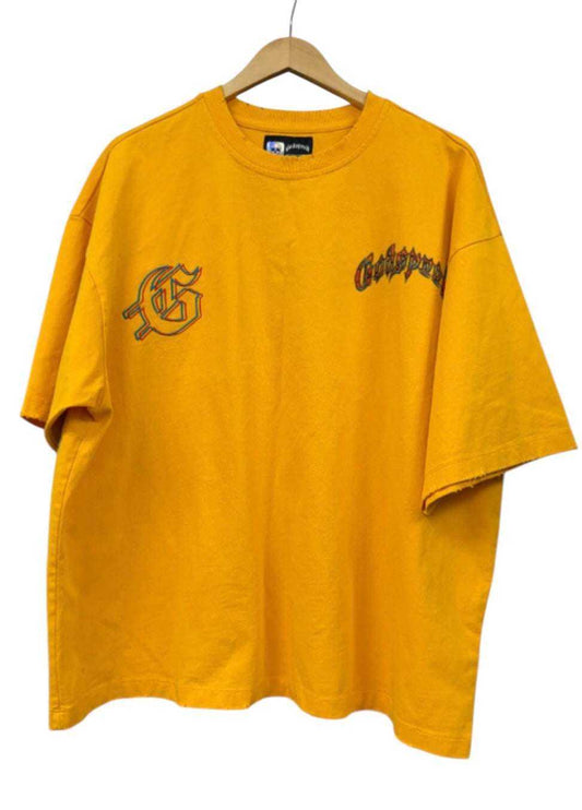 Godspeed Natural Disaster T Shirt  Yellow graphic T-Shirt for casual wear