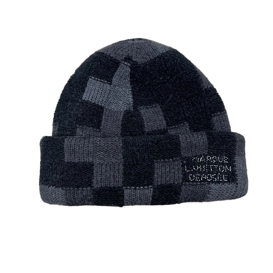 Louis Vuitton Damoflage Knit Beanie Grey