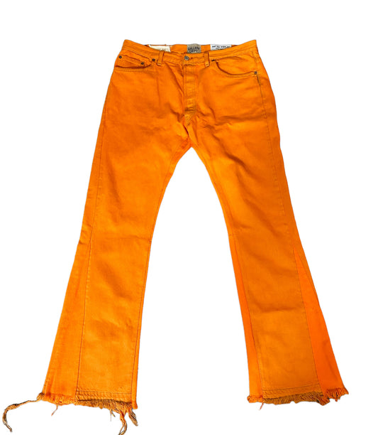 gallery dept la chino flare orange pants